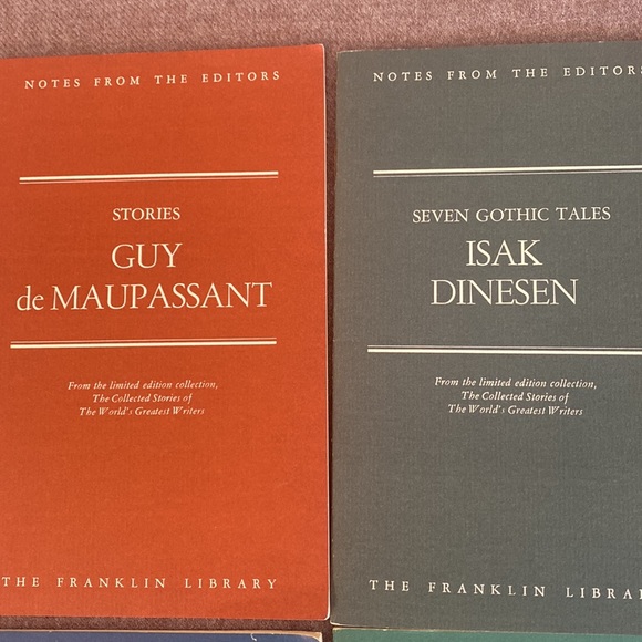 Vtg. Leatherbound The Franklin Library 5 Book Set - Picture 14 of 16